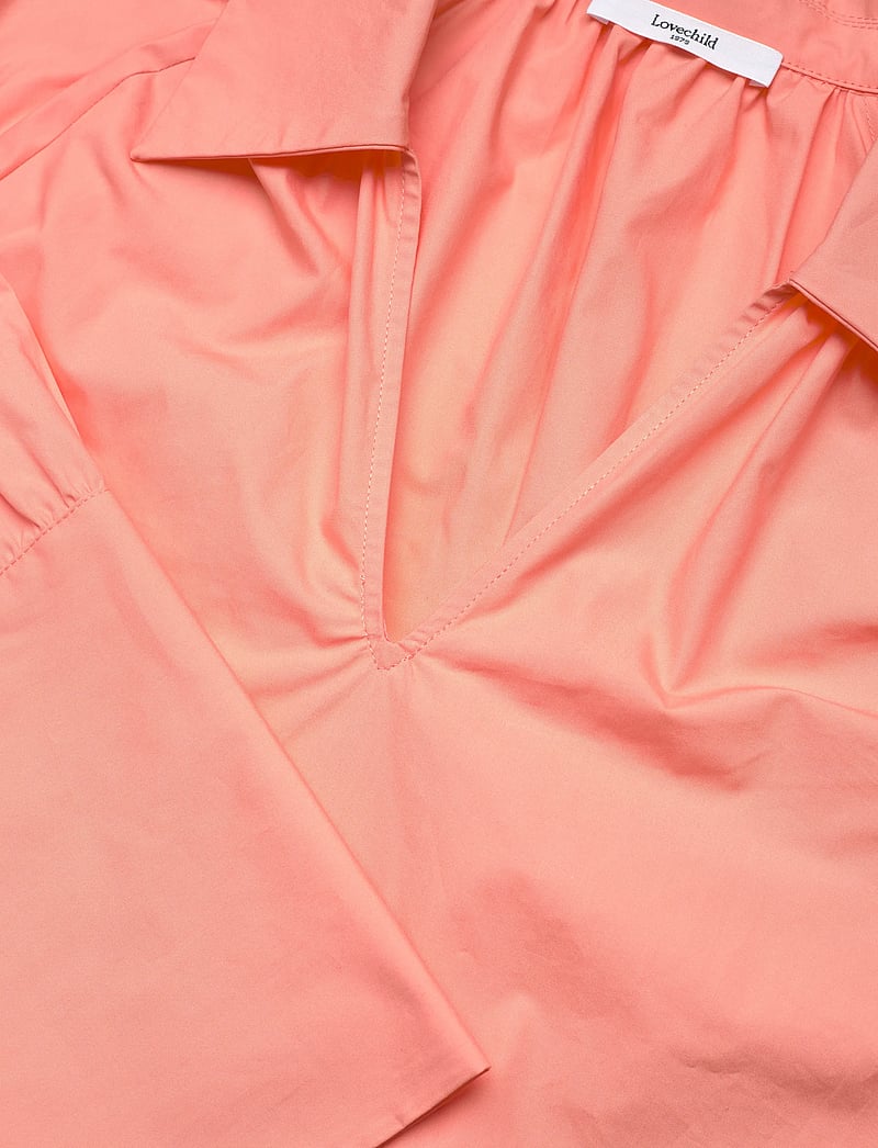 Lovechild 1979 - Raquel Blouse - langærmede bluser - 305 coral - 5