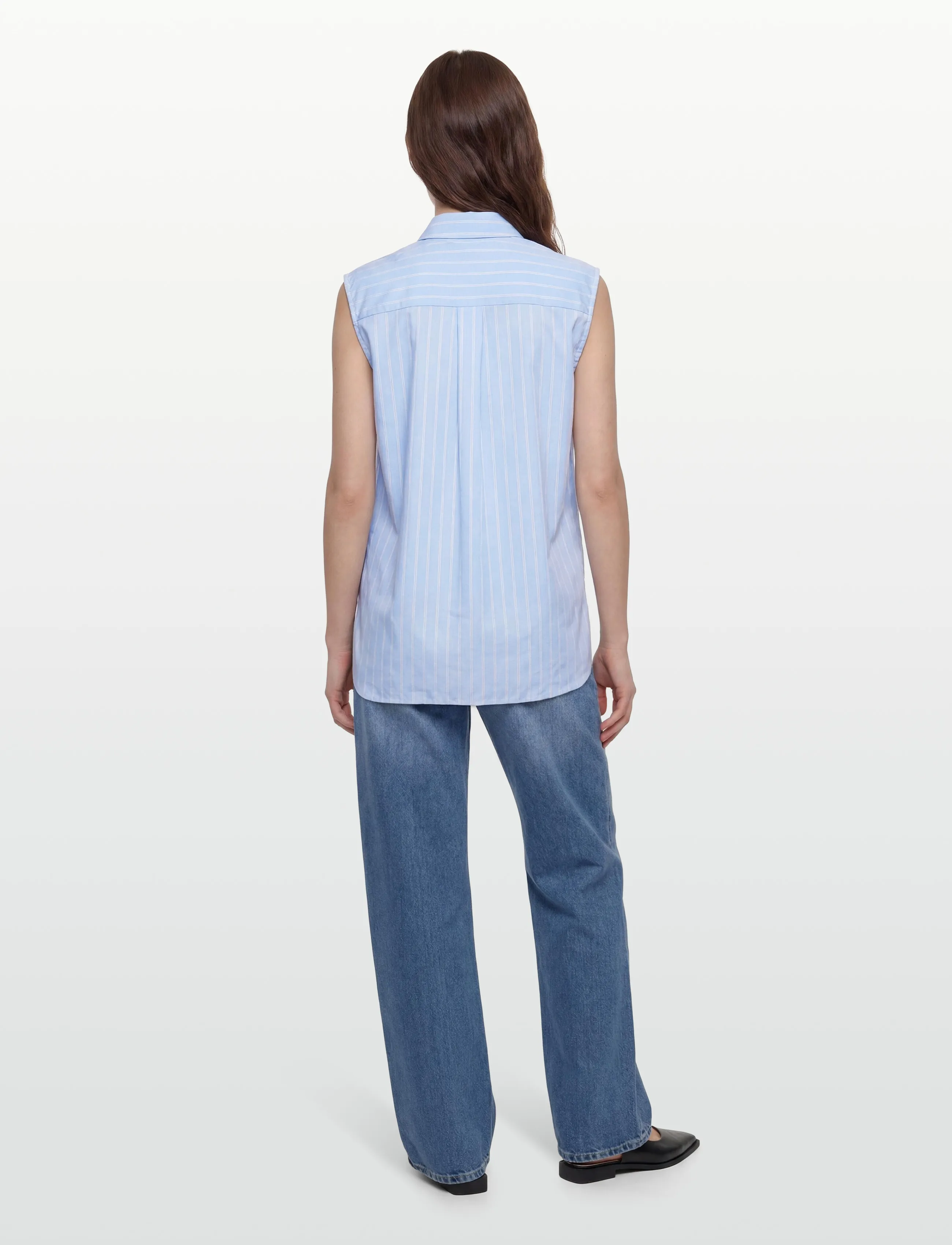 Lovechild 1979 - Brooklyn Shirt - short-sleeved shirts - 568 blue pinstripe - 4