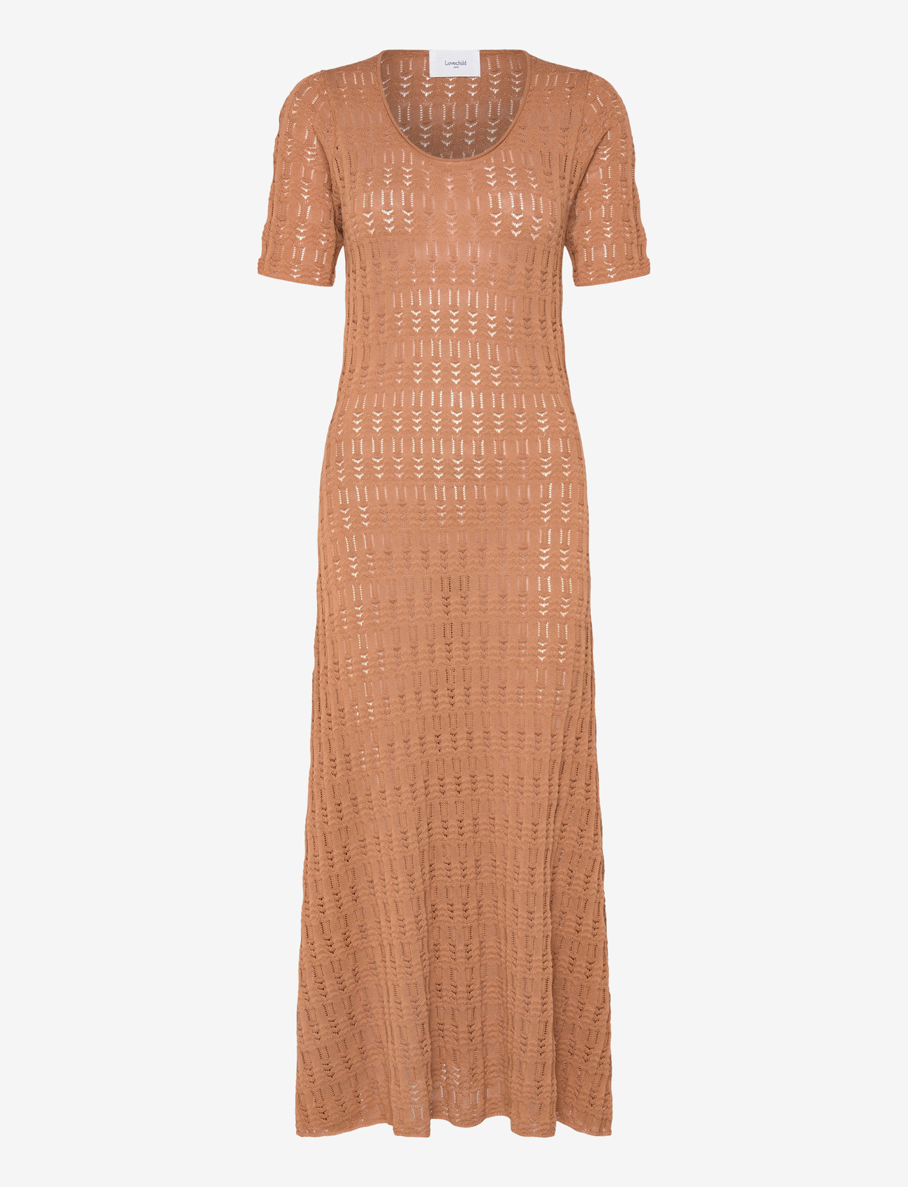 Lovechild 1979 - Scarlett Dress - stickade klänningar - 182 biscuit - 0