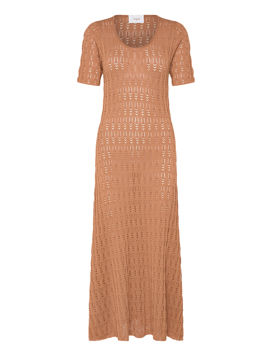 Lovechild 1979 - Scarlett Dress - strickkleider - 182 biscuit - 1