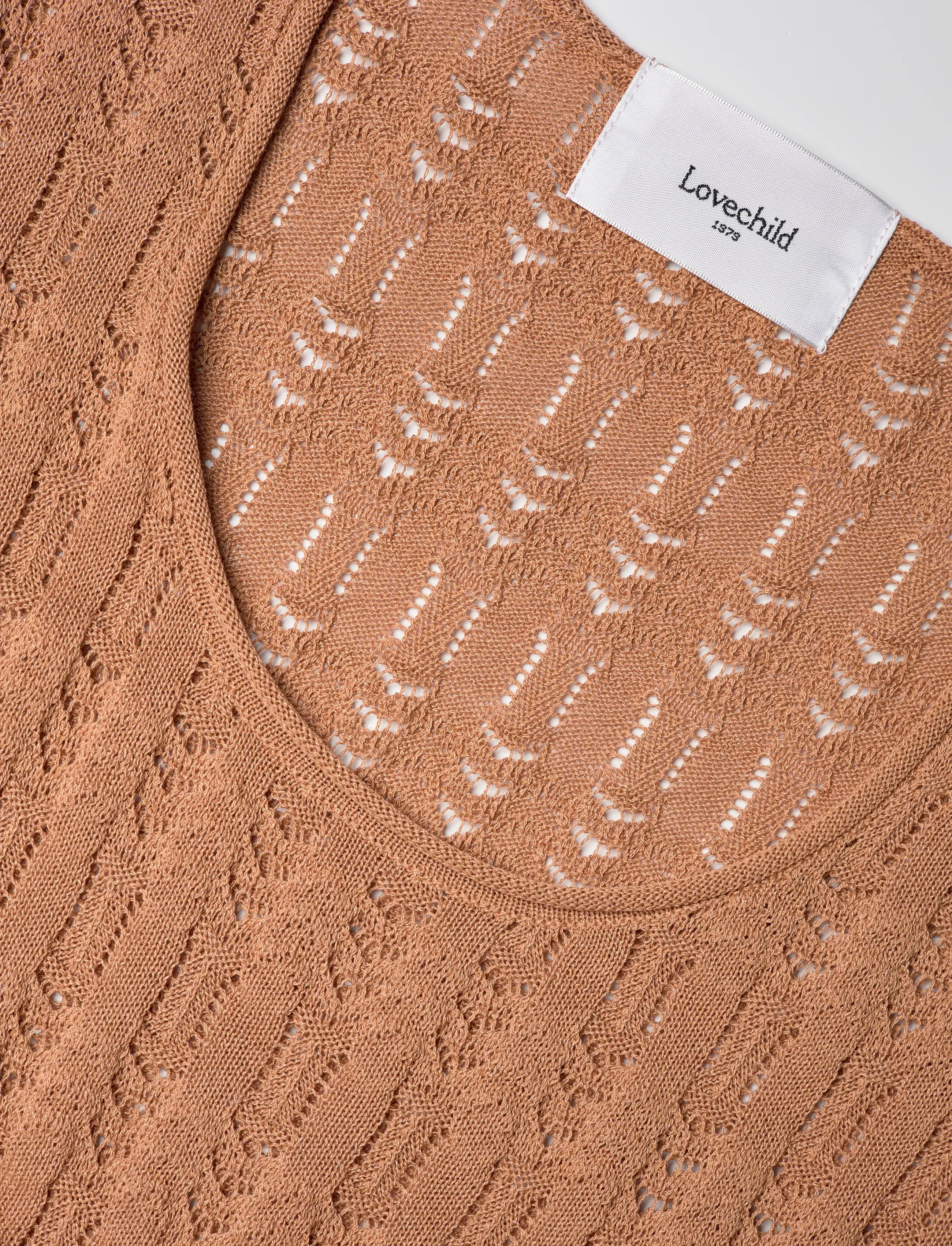 Lovechild 1979 - Scarlett Dress - strickkleider - 182 biscuit - 5