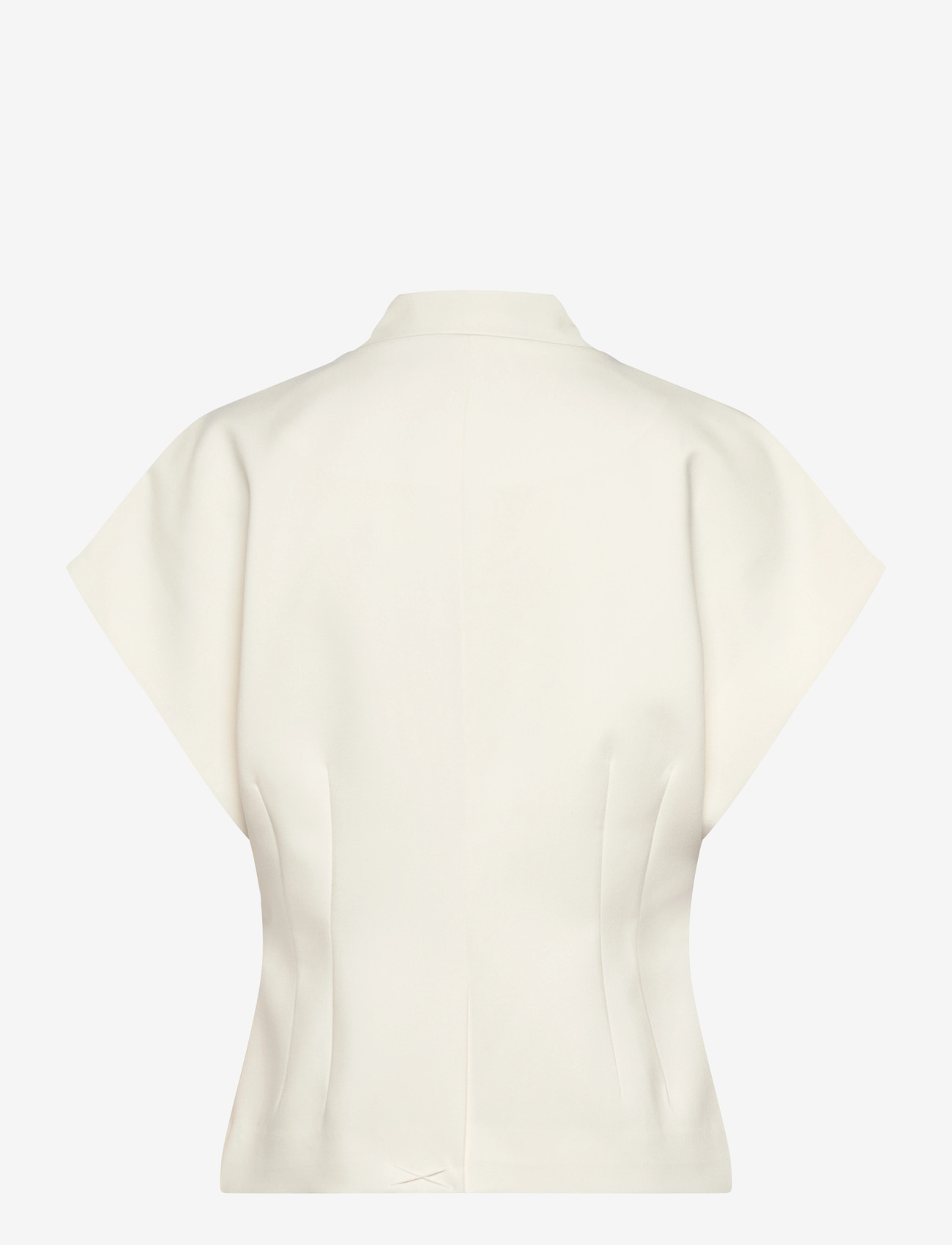 Lovechild 1979 - Minju Blouse - kurzämlige blusen - 007 egret - 1