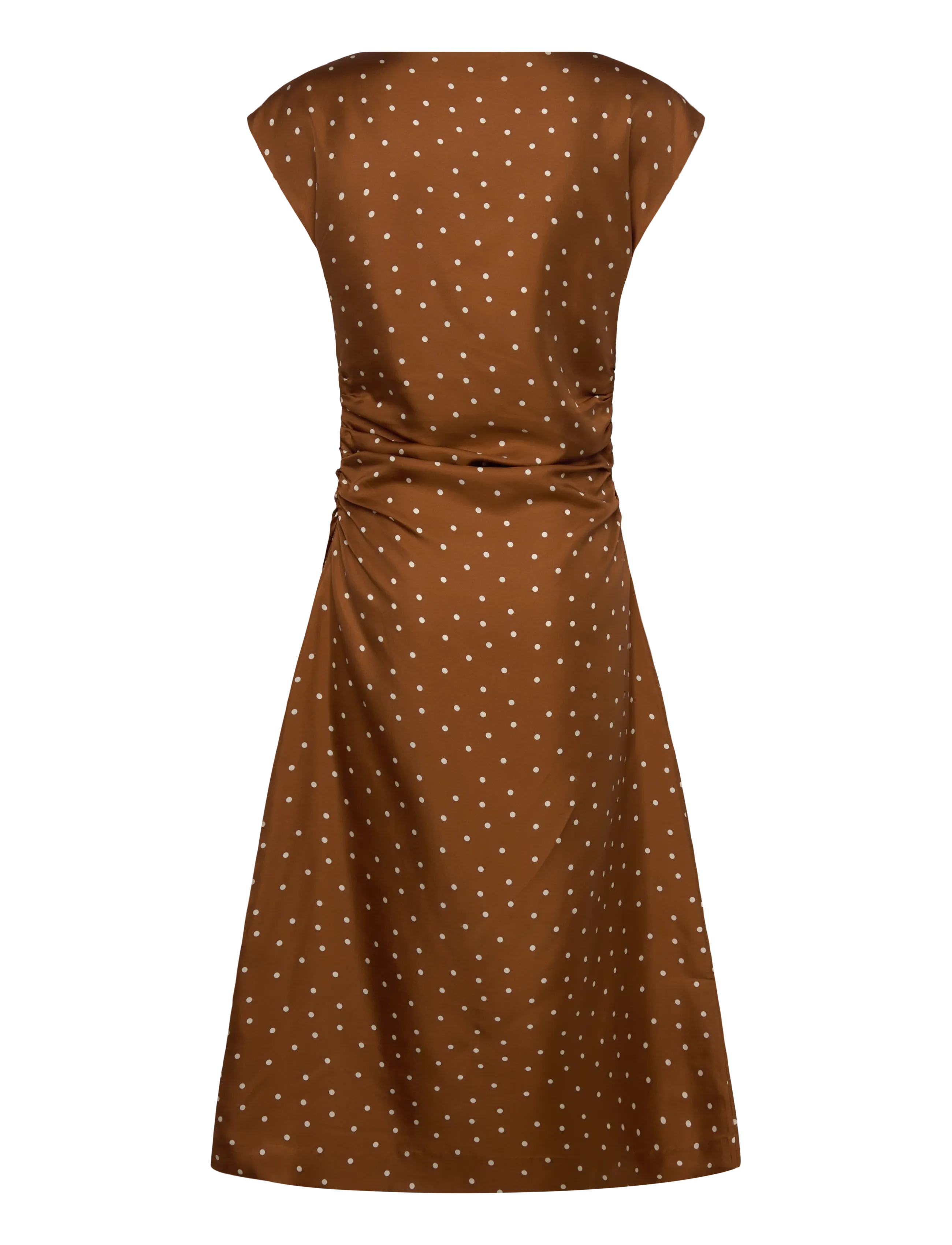 Lovechild 1979 - Noor Dress - midi kjoler - 793 dot print caramel - 2