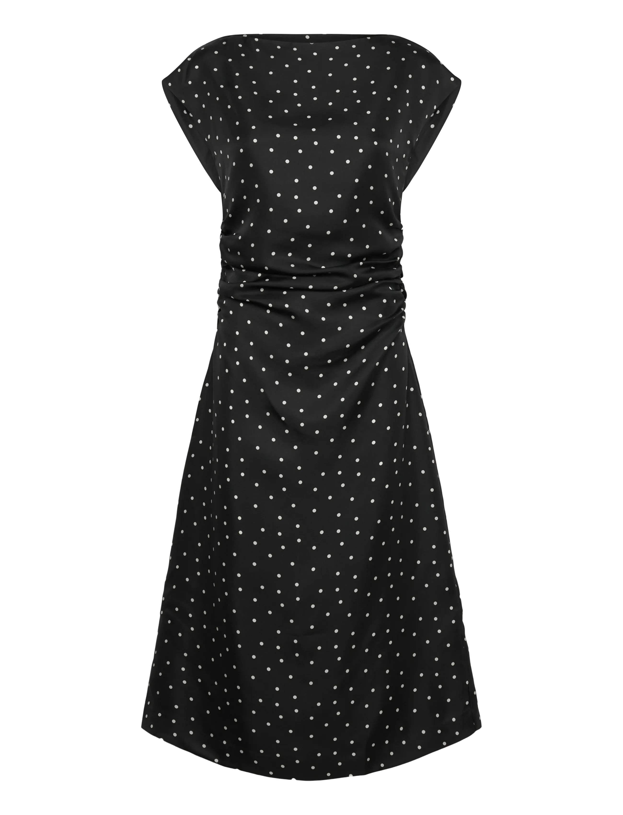 Lovechild 1979 Noor Dress - Kjoler - 981 DOT PRINT BLACK / black