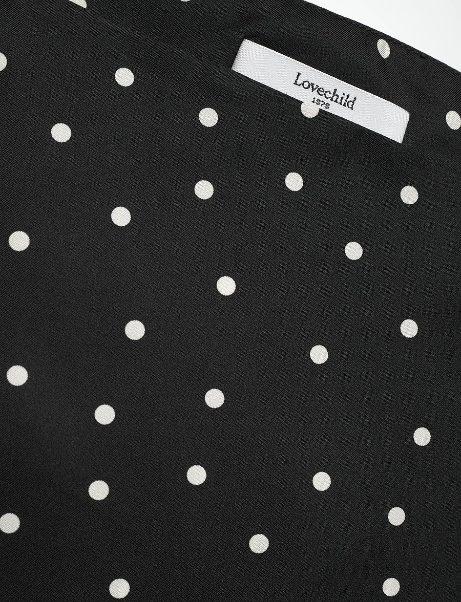 Lovechild 1979 - Noor Dress - midi kjoler - 981 dot print black - 5