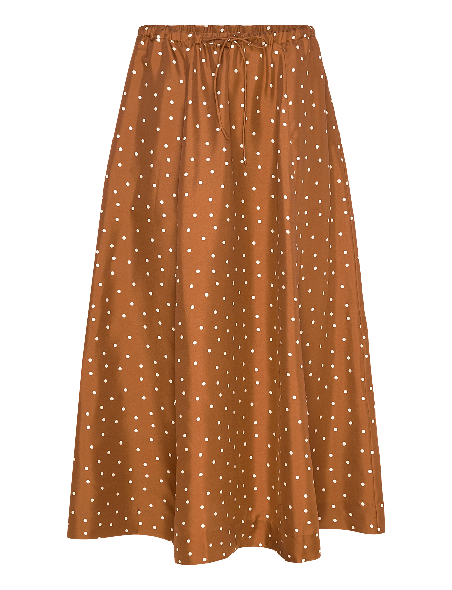 Lovechild 1979 - Sallie Skirt - midi nederdele - 793 dot print caramel - 1