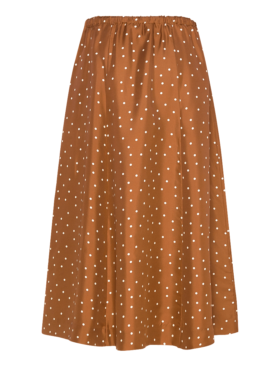 Lovechild 1979 - Sallie Skirt - midi nederdele - 793 dot print caramel - 2