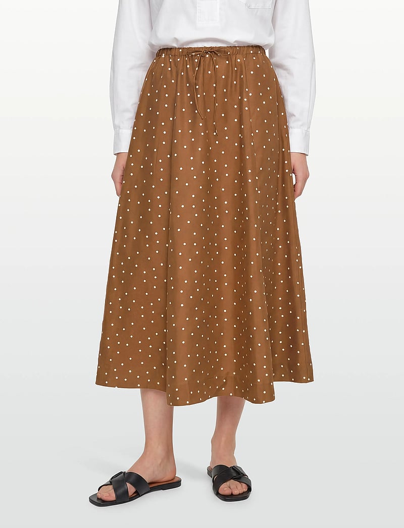 Lovechild 1979 - Sallie Skirt - midi skirts - 793 dot print caramel - 3