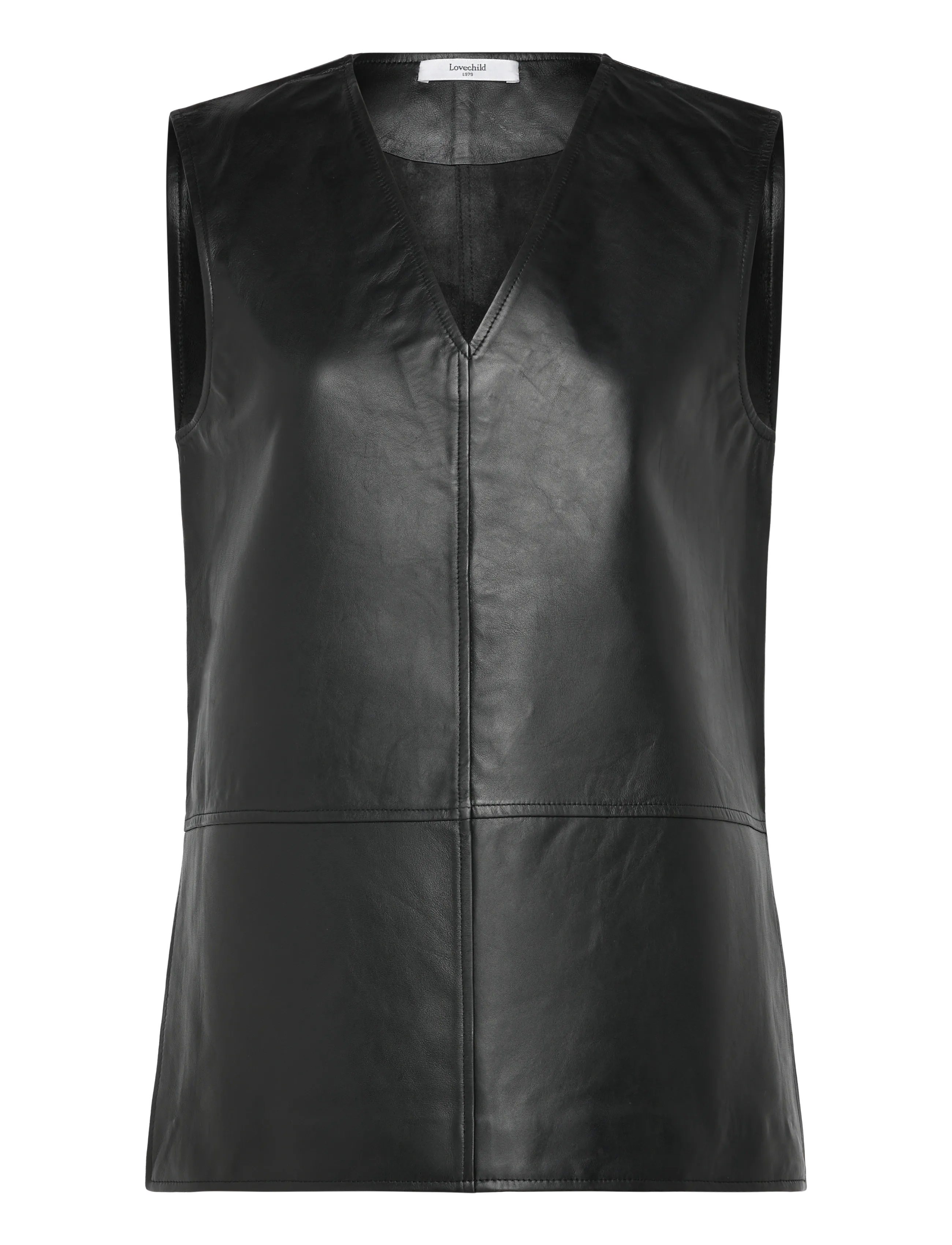 Lovechild 1979 Cara Top - Ärmellose blusen - 999 BLACK / black