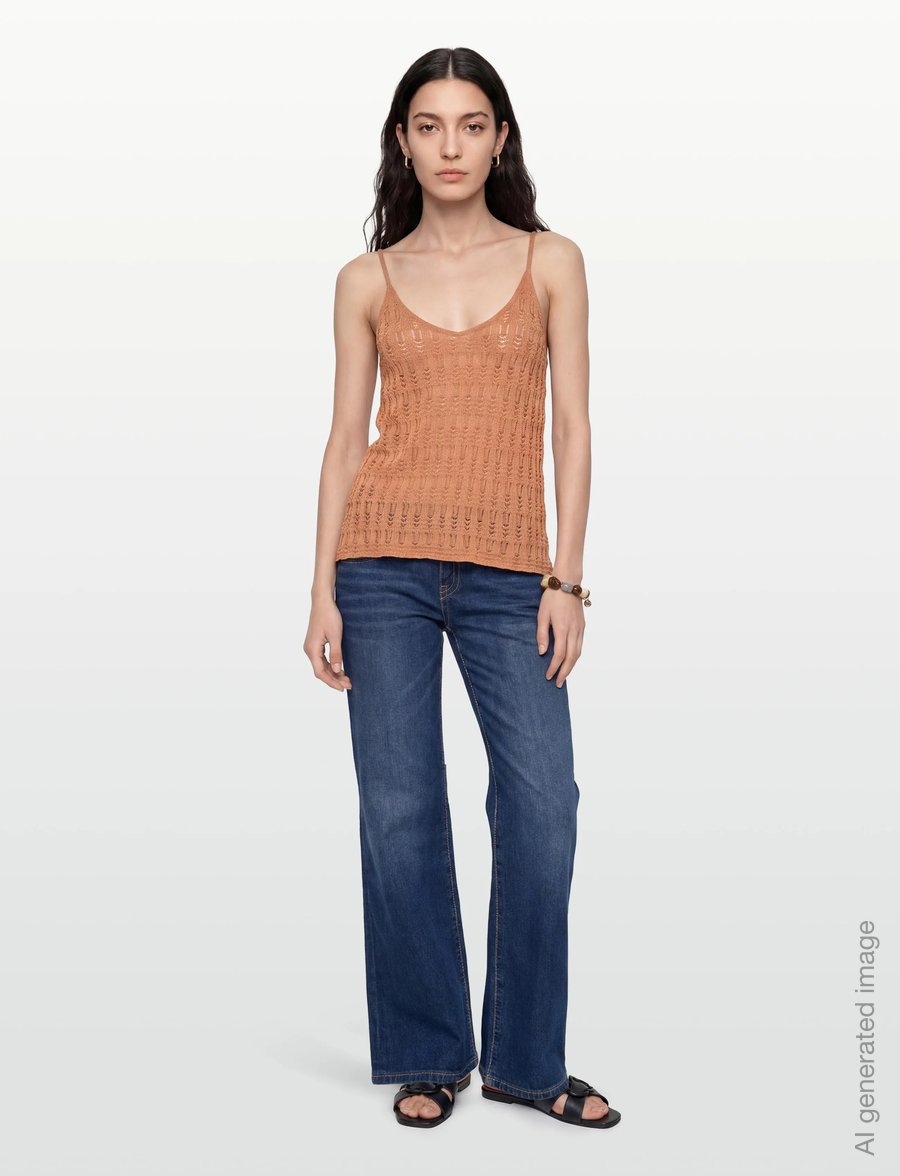 Lovechild 1979 - Cosima Top - Ärmellose tops - 182 biscuit - 0