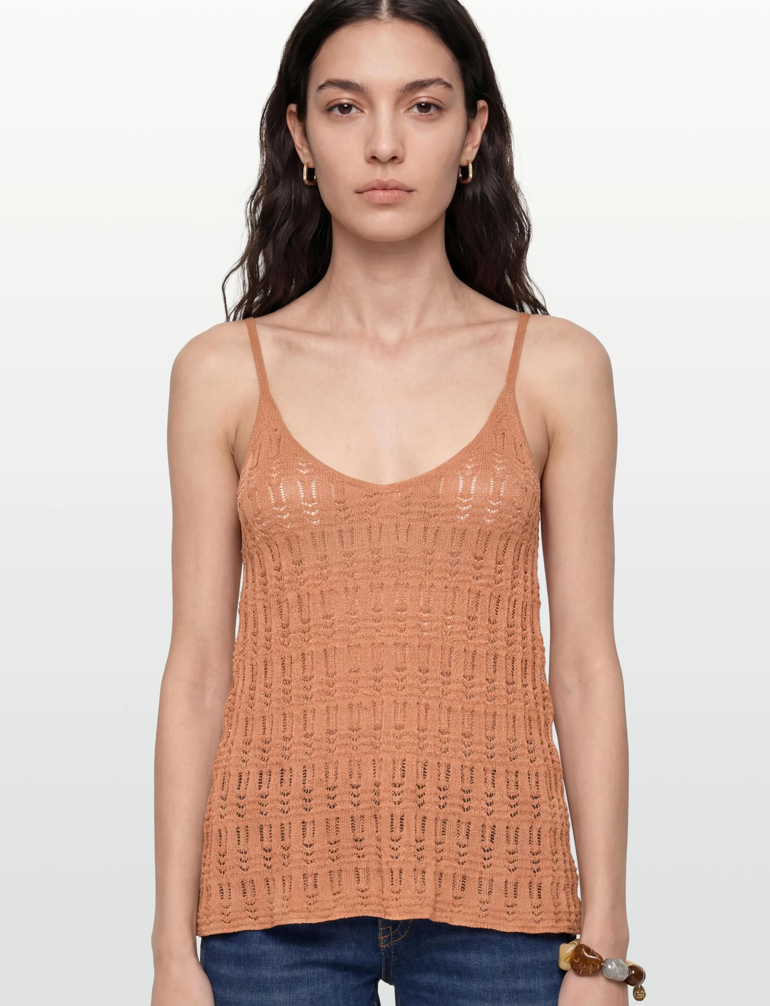Lovechild 1979 - Cosima Top - Ärmellose tops - 182 biscuit - 3