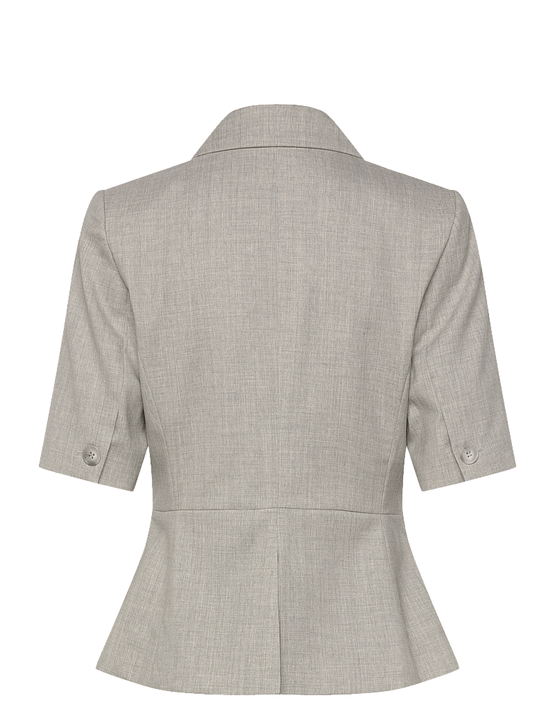 Lovechild 1979 - Alana Blazer - enkeltradede blazere - 056 light grey melange - 1