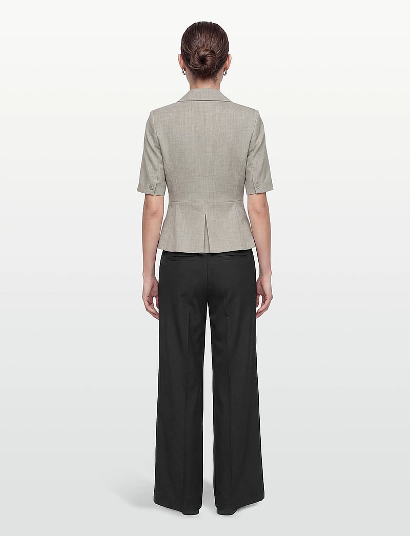 Lovechild 1979 - Alana Blazer - vienaeiliai švarkai - 056 light grey melange - 5