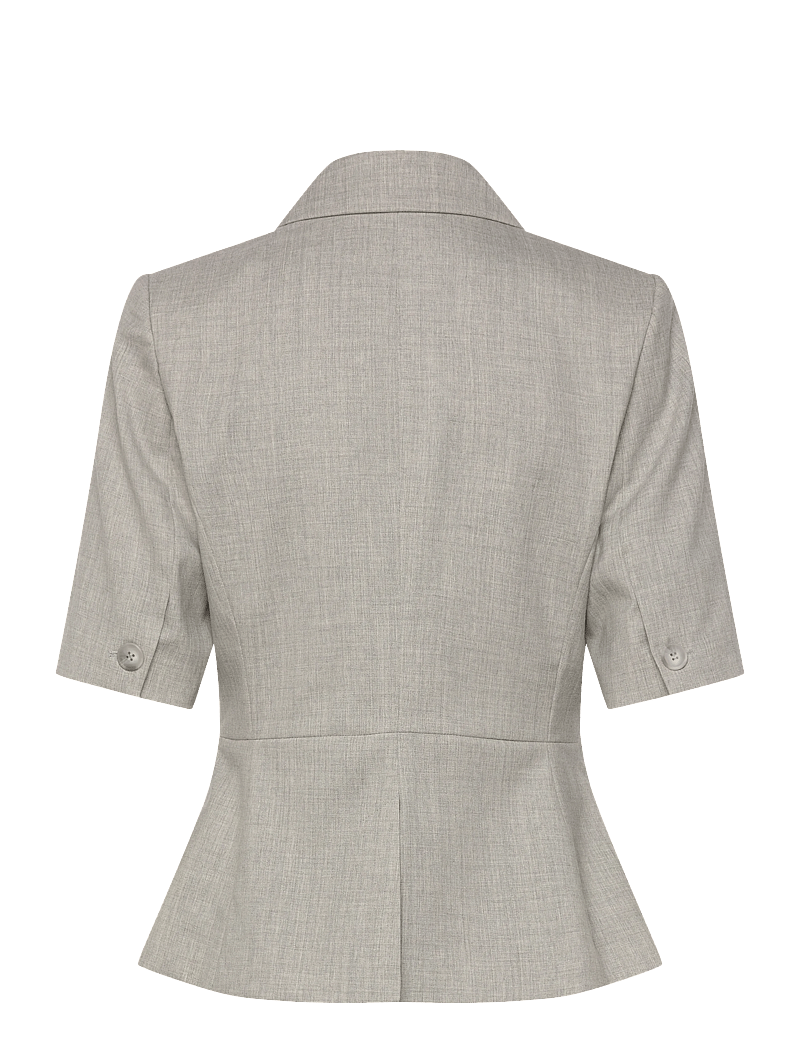 Lovechild 1979 - Alana Blazer - enkeltradede blazere - 056 light grey melange - 2