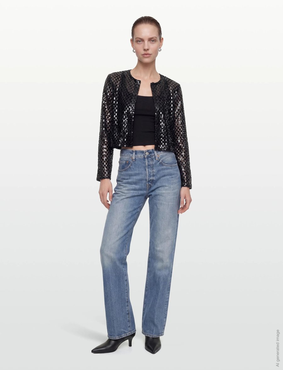 Lovechild 1979 - Sibilla Jacket - vårjackor - 999 black - 0