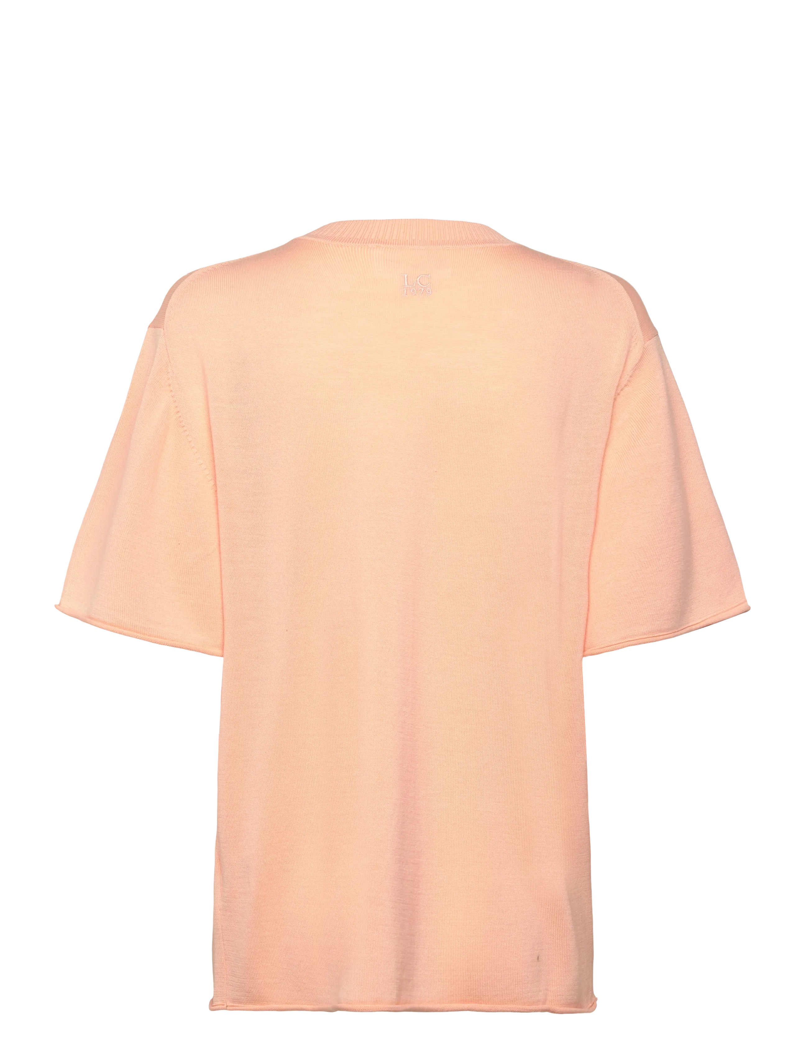 Lovechild 1979 - Tessa T-shirt - striktrøjer - 183 peach - 2