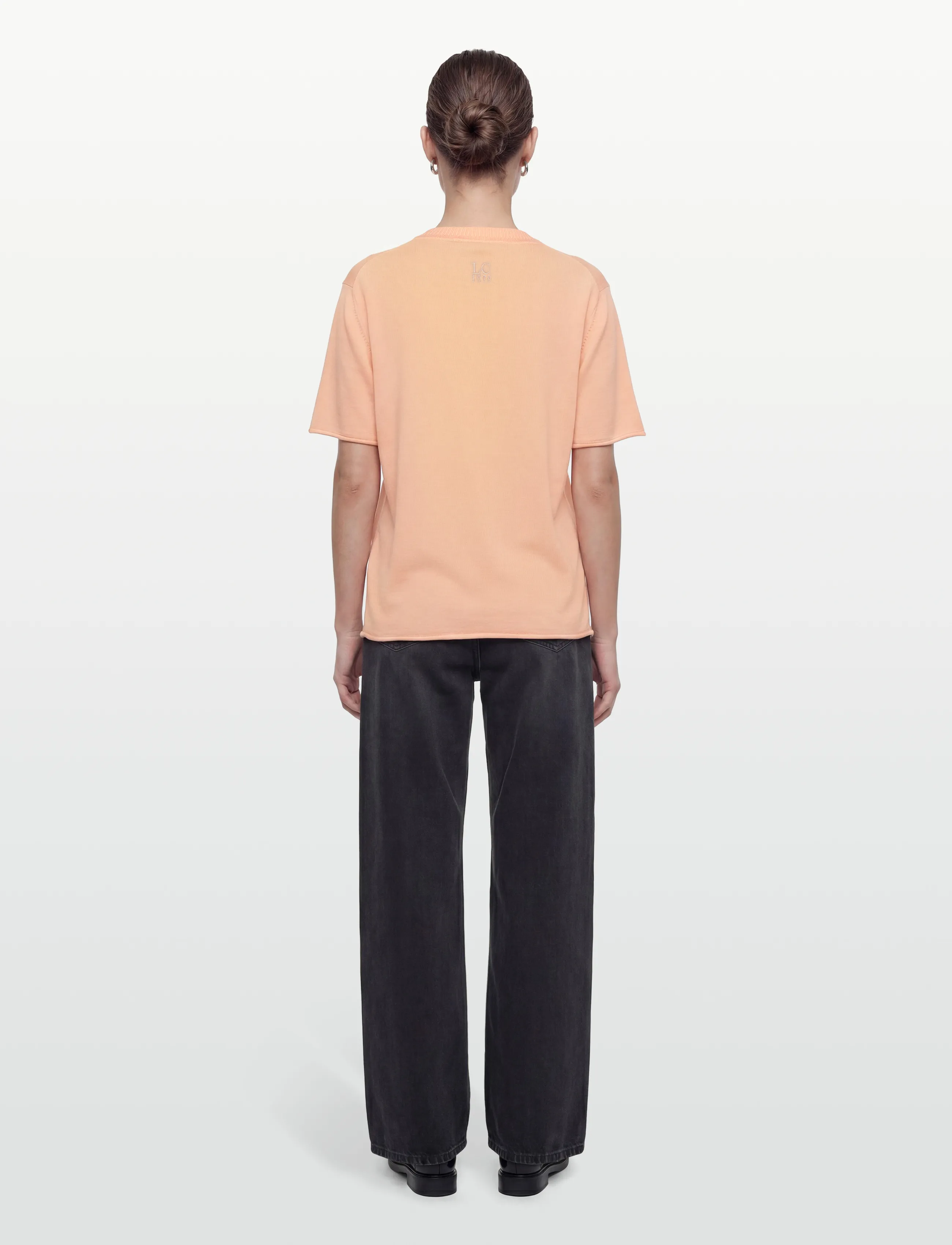 Lovechild 1979 - Tessa T-shirt - striktrøjer - 183 peach - 4