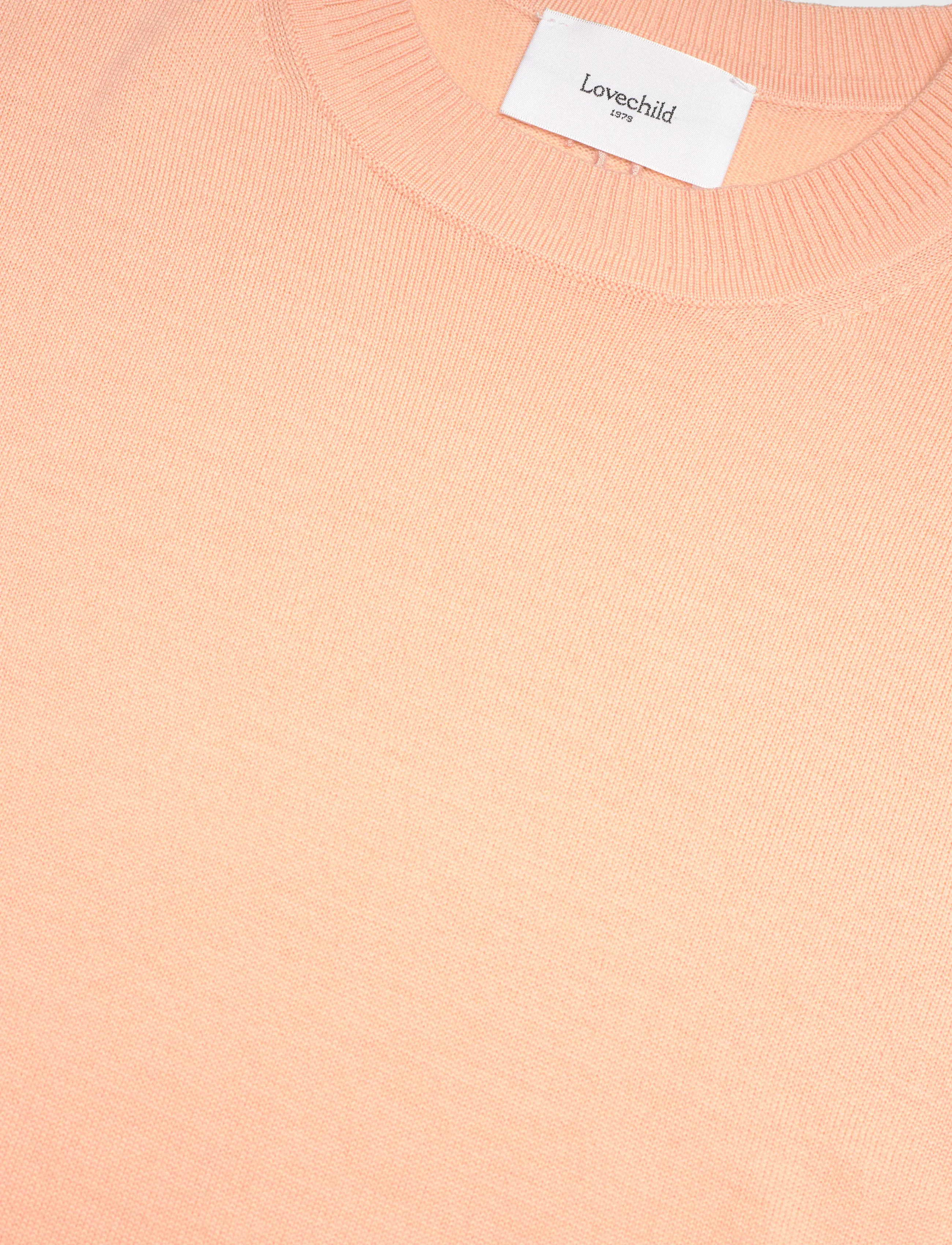 Lovechild 1979 - Tessa T-shirt - striktrøjer - 183 peach - 5