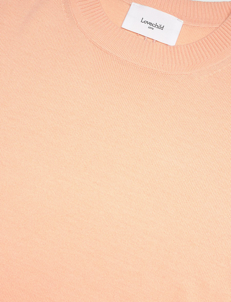 Lovechild 1979 - Tessa T-shirt - striktrøjer - 183 peach - 5