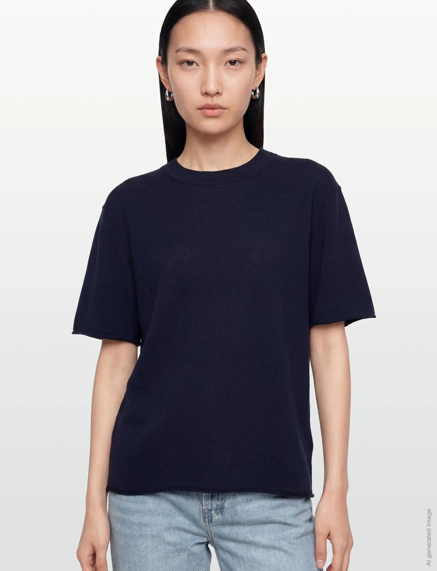 Lovechild 1979 - Tessa T-shirt - striktrøjer - 450 total eclipse - 3