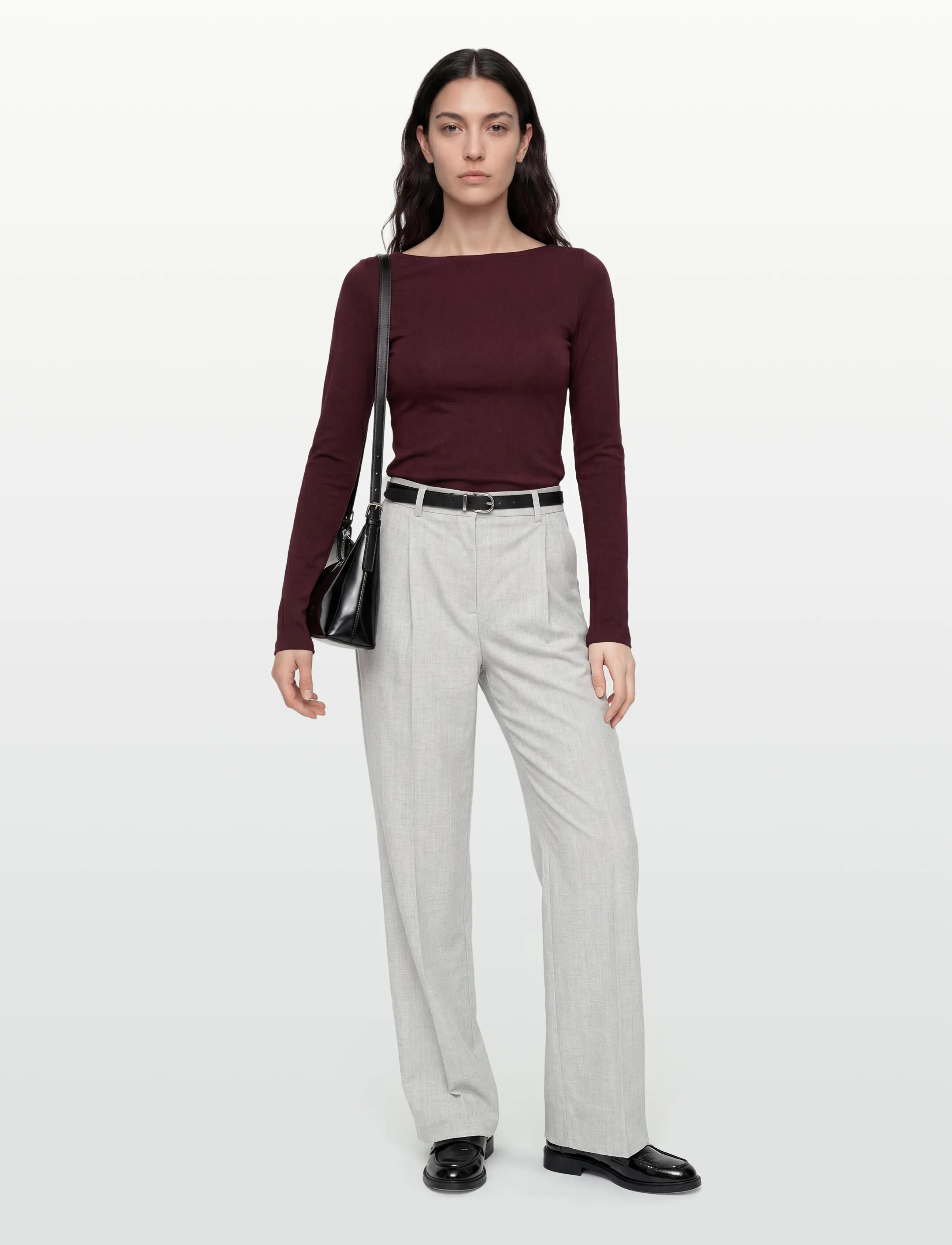 Lovechild 1979 Lucas Pants, 38, Grey, Bukser > Jakkesætsbukser, Dame