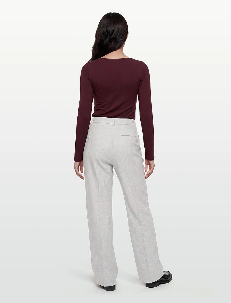 Lovechild 1979 - Lucas Pants - habitbukser - 056 light grey melange - 4