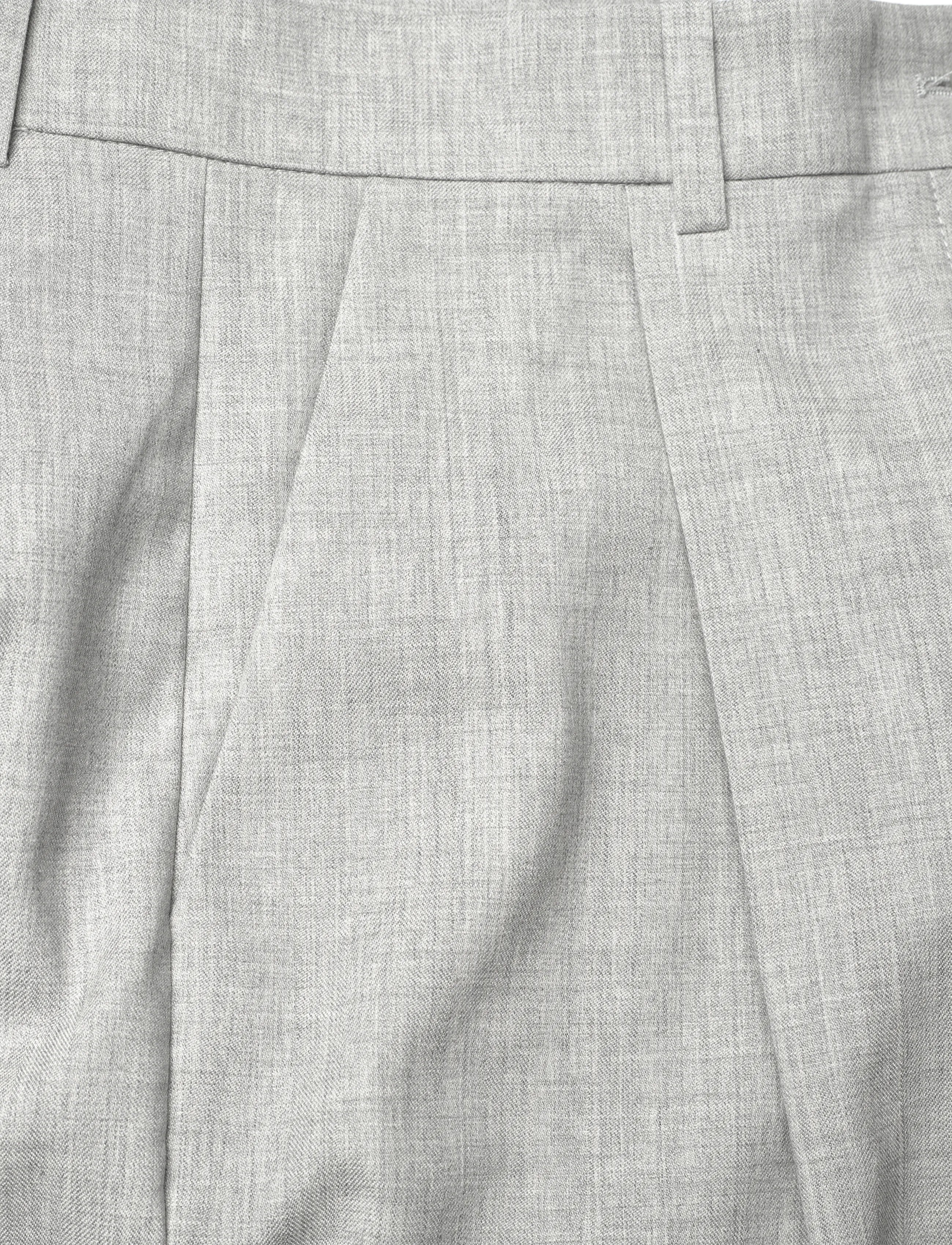 Lovechild 1979 - Lucas Pants - kostymbyxor - 056 light grey melange - 5