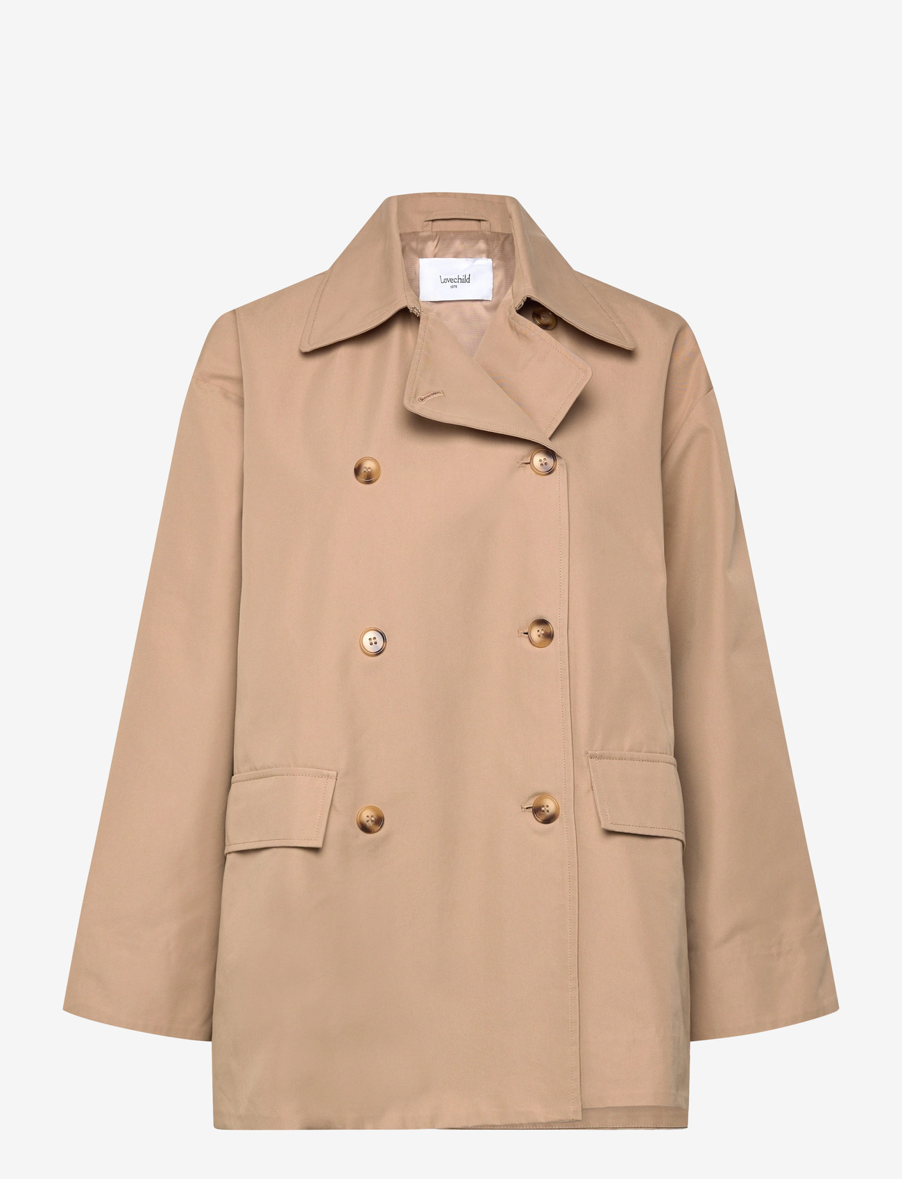 Lovechild 1979 - Peggie Jacket - trenchcoats - 750 sand - 0