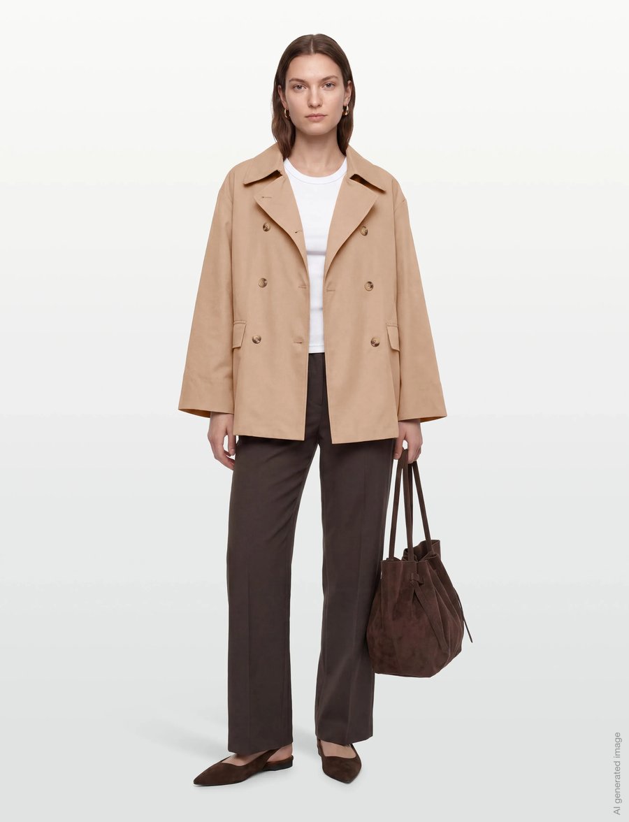 Lovechild 1979 - Peggie Jacket - trenchcoats - 750 sand - 0