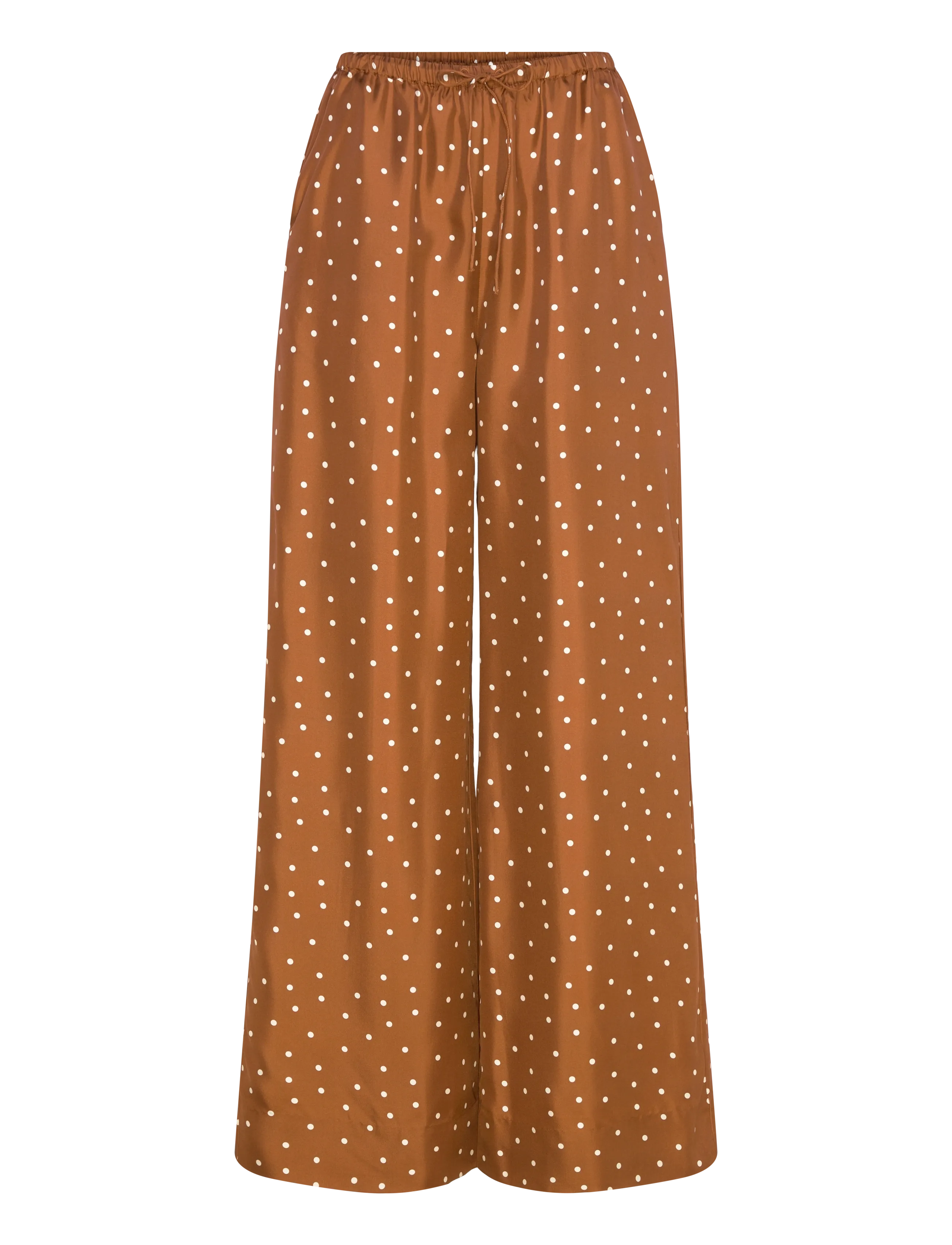 Lovechild 1979 Lana Pants - Nyheter - 793 DOT PRINT CARAMEL / brown