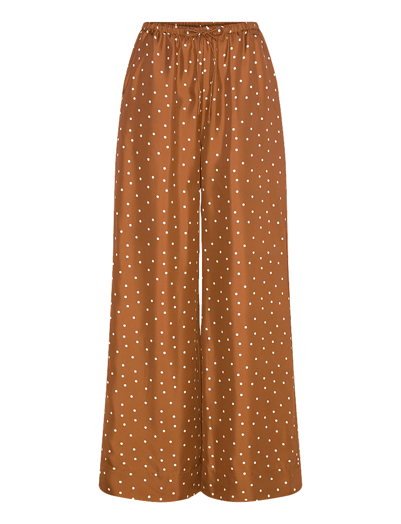 Lovechild 1979 - Lana Pants - vida byxor - 793 dot print caramel - 0