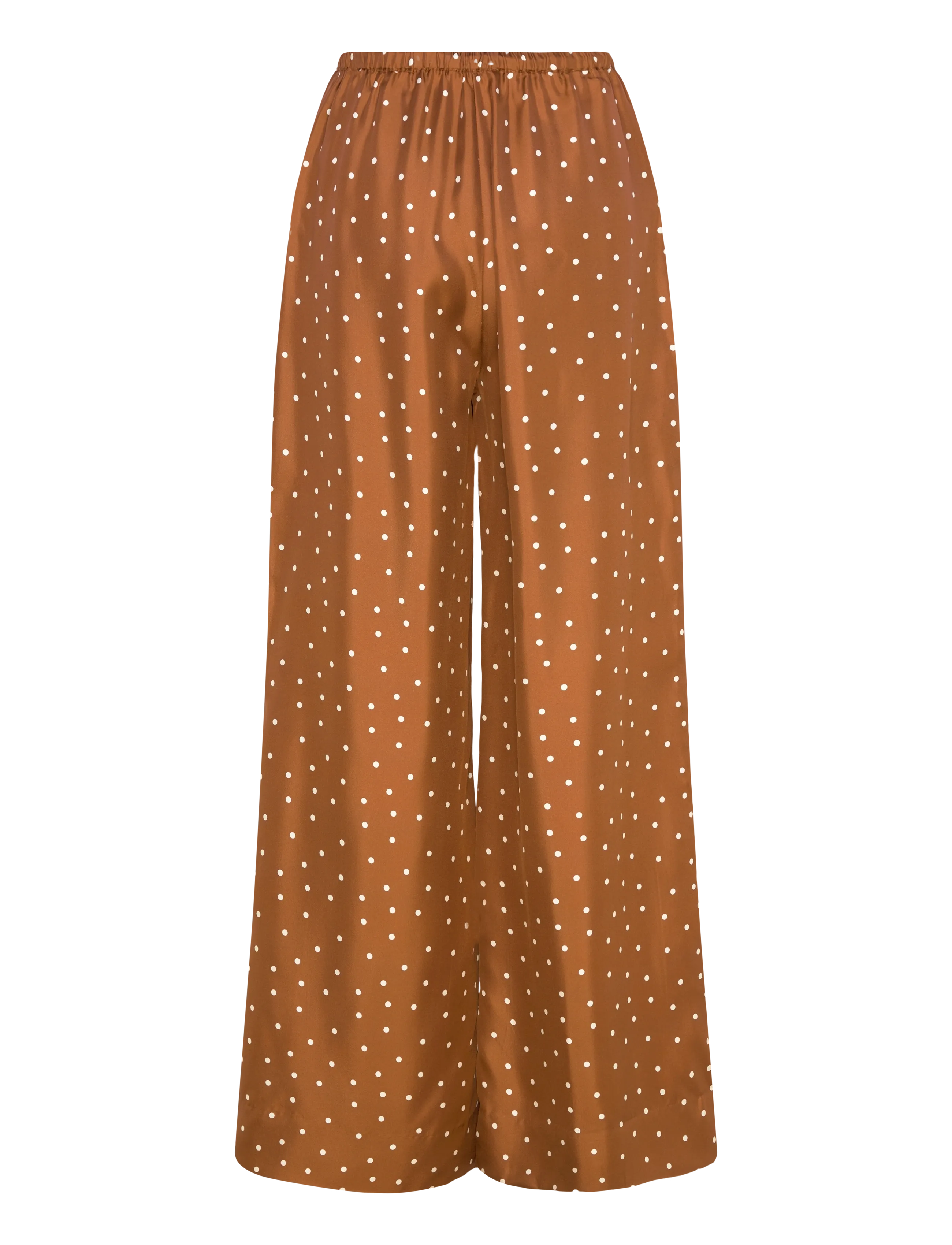 Lovechild 1979 - Lana Pants - hosen mit weitem bein - 793 dot print caramel - 2