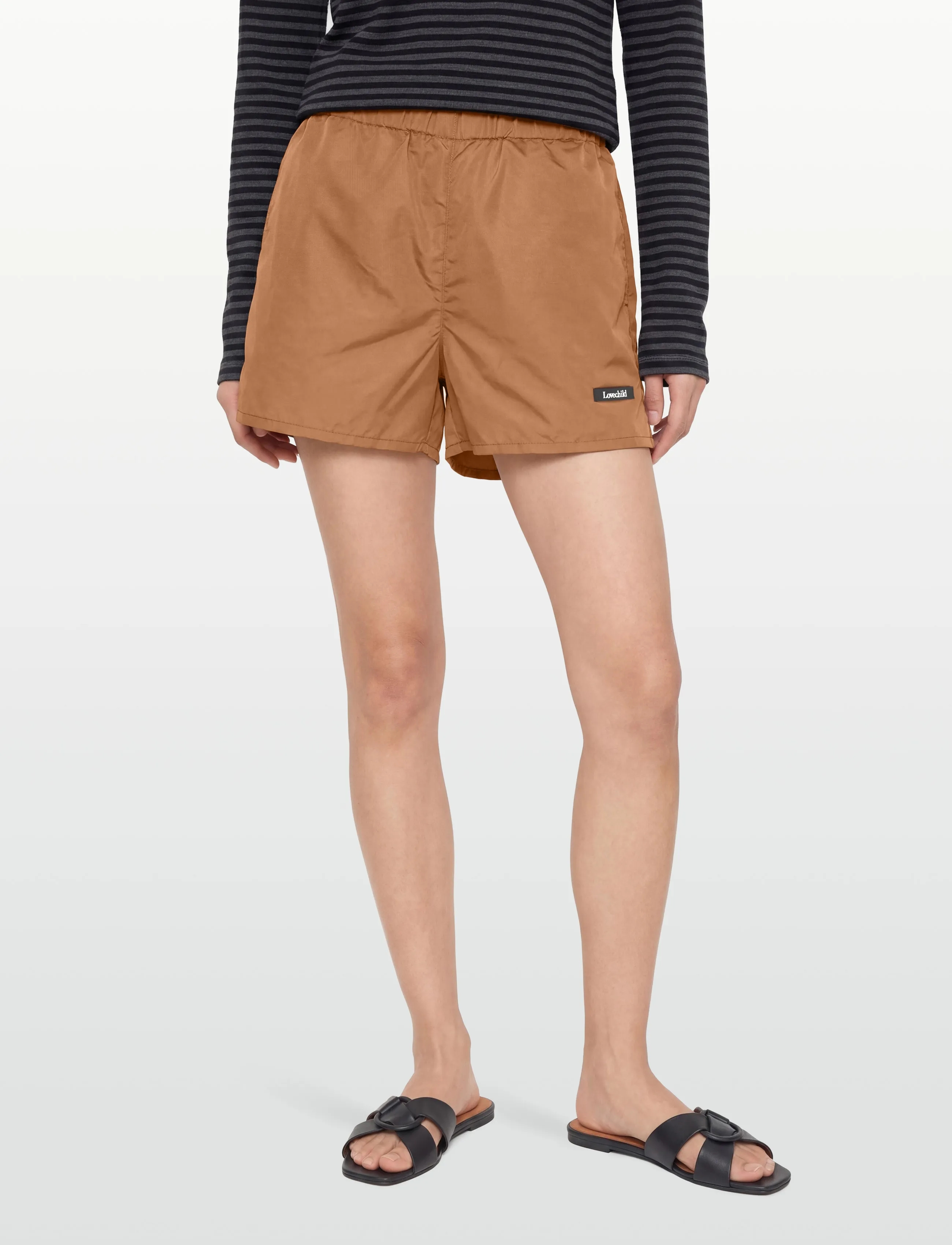 Lovechild 1979 - Alessio Shorts - lühikesed vabaajapüksid - 764 caramel - 3