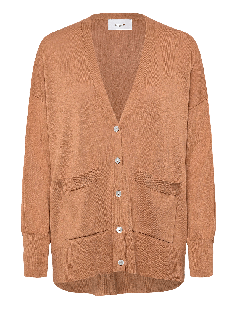 Lovechild 1979 - Iris Cardigan - cardigans - 182 biscuit - 1