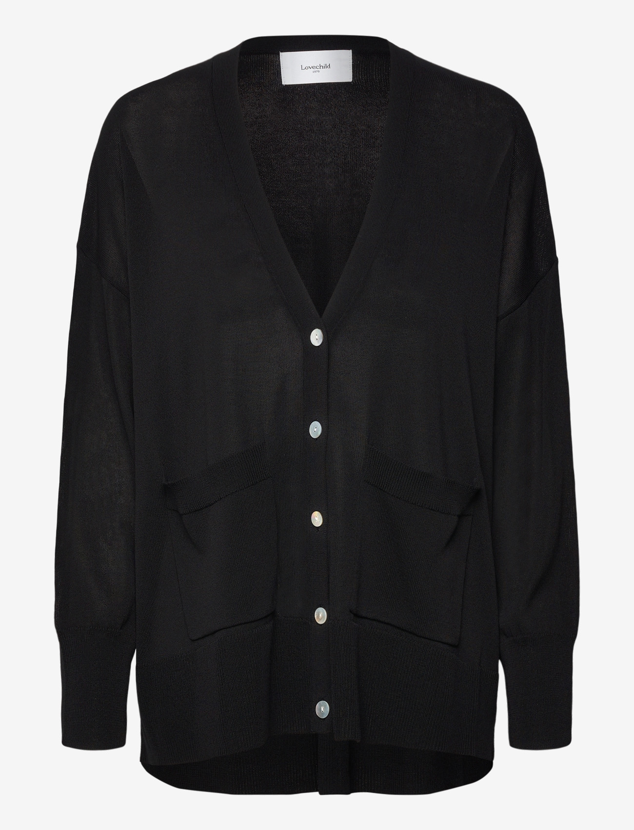 Lovechild 1979 - Iris Cardigan - cardigans - 999 black - 1