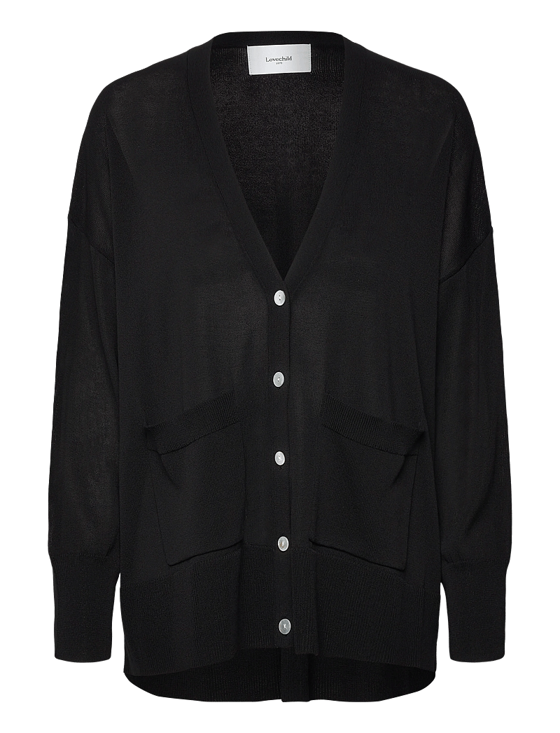Lovechild 1979 - Iris Cardigan - cardigans - 999 black - 1