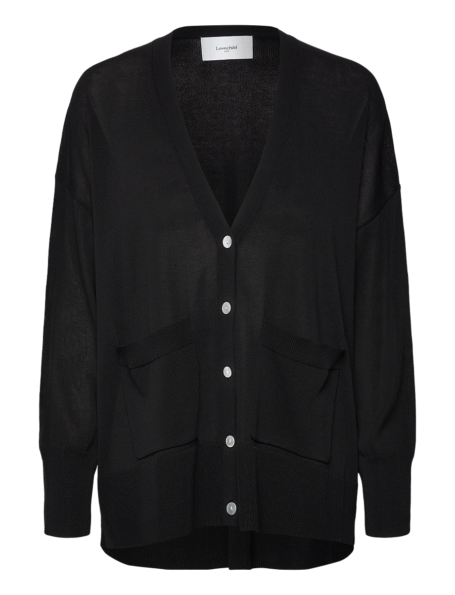 Lovechild 1979 - Iris Cardigan - kardiganid - 999 black - 1