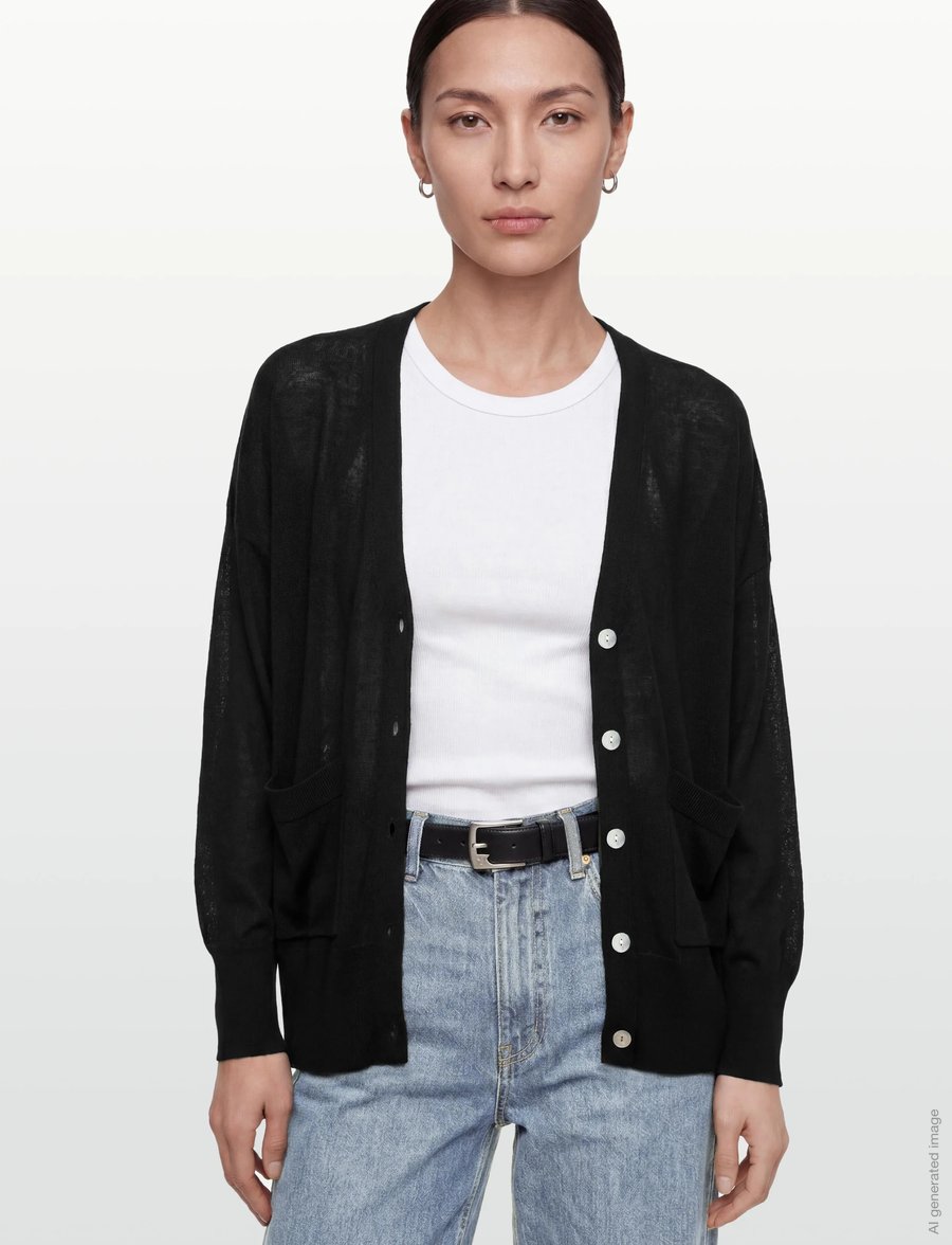 Lovechild 1979 - Iris Cardigan - kardiganid - 999 black - 3