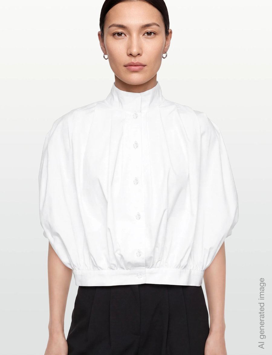Lovechild 1979 - Rayne Shirt - kurzärmlige hemden - 001 white - 3