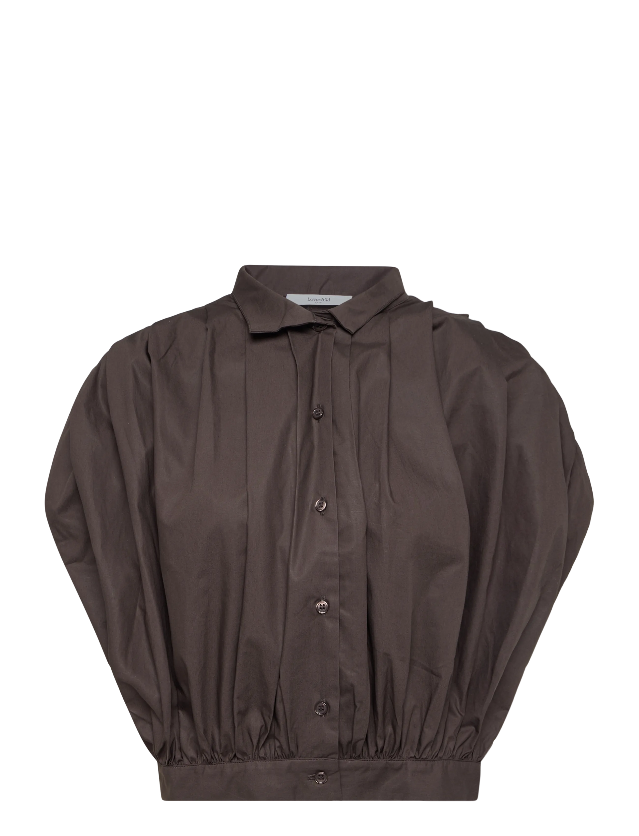 Lovechild 1979 Rayne Shirt - Blouses & Shirts - 719 CHESTNUT / brown
