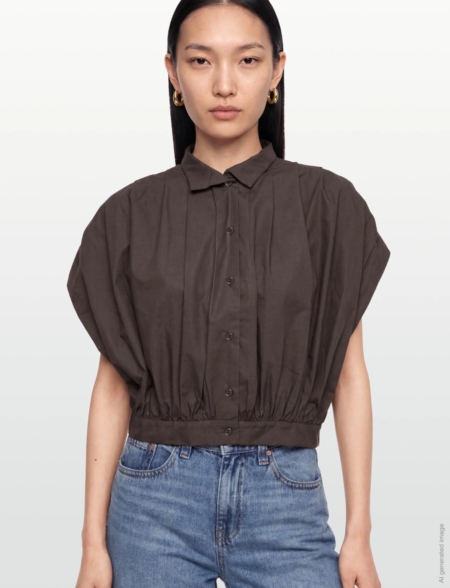 Lovechild 1979 - Rayne Shirt - kortärmade skjortor - 719 chestnut - 3