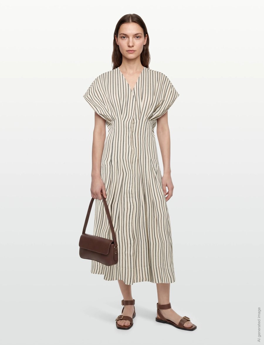 Lovechild 1979 - Camia Dress - sommerkleider - 184 striped handloom - 0