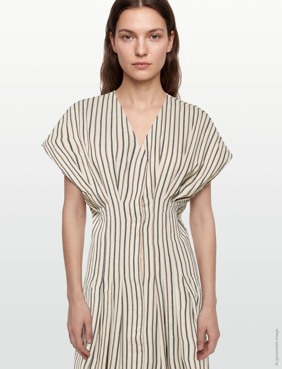 Lovechild 1979 - Camia Dress - sommerkleider - 184 striped handloom - 3
