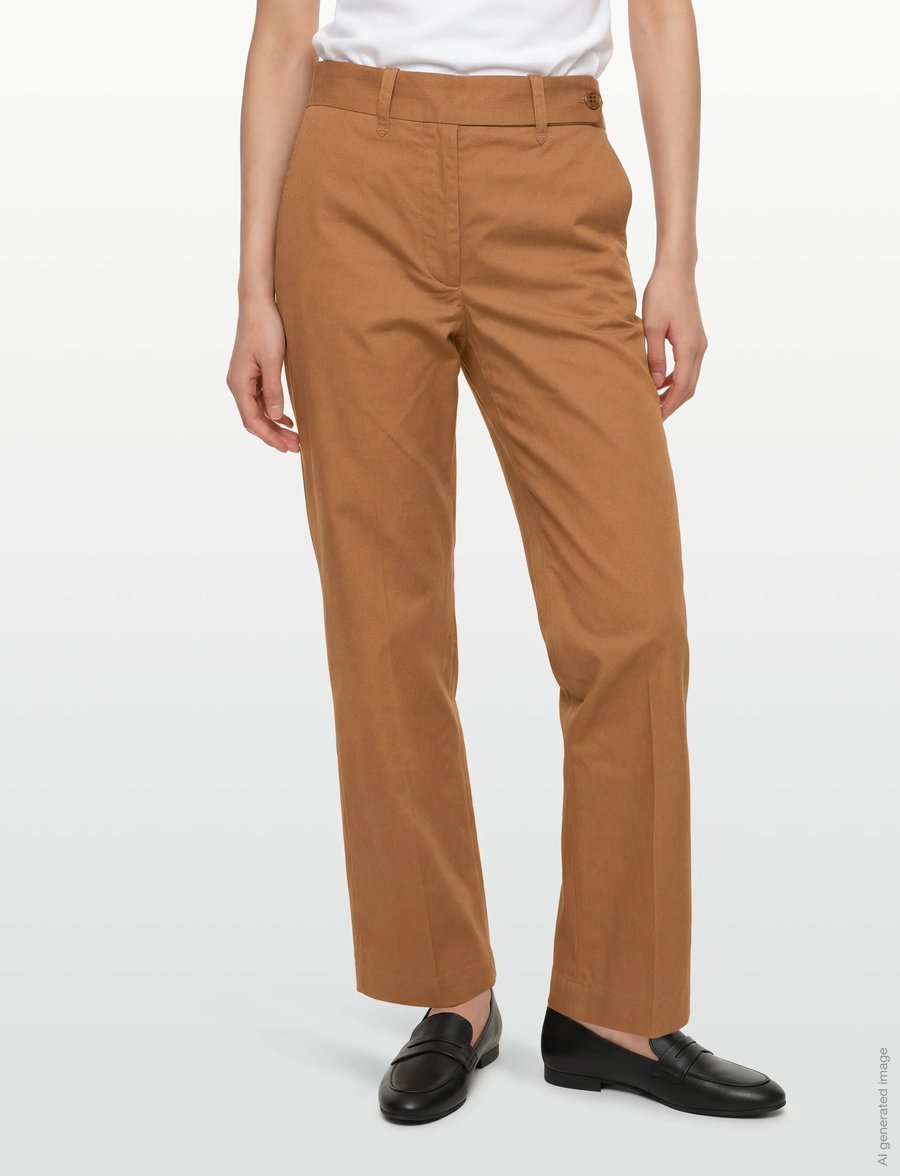 Lovechild 1979 - Coppola Pants - kapriai - 765 caramel - 5