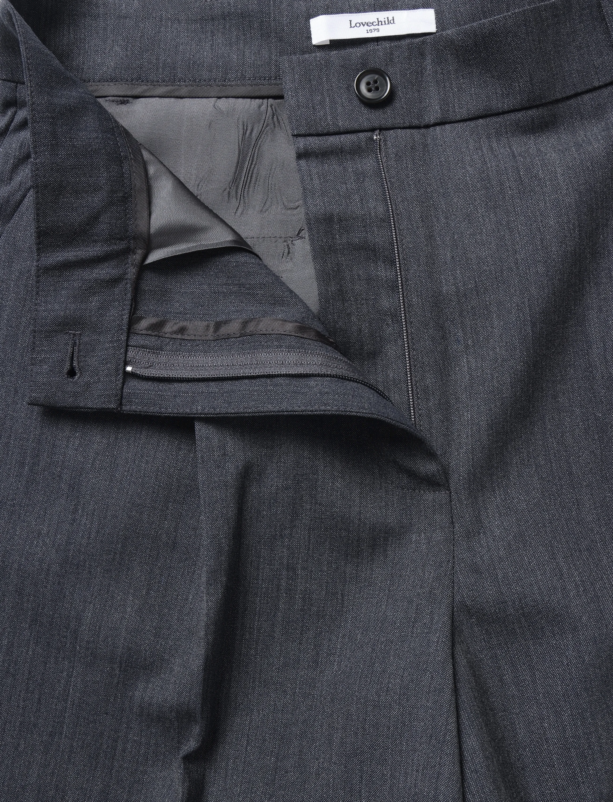 Lovechild 1979 - Lucas Pants - 057 dark grey - 2