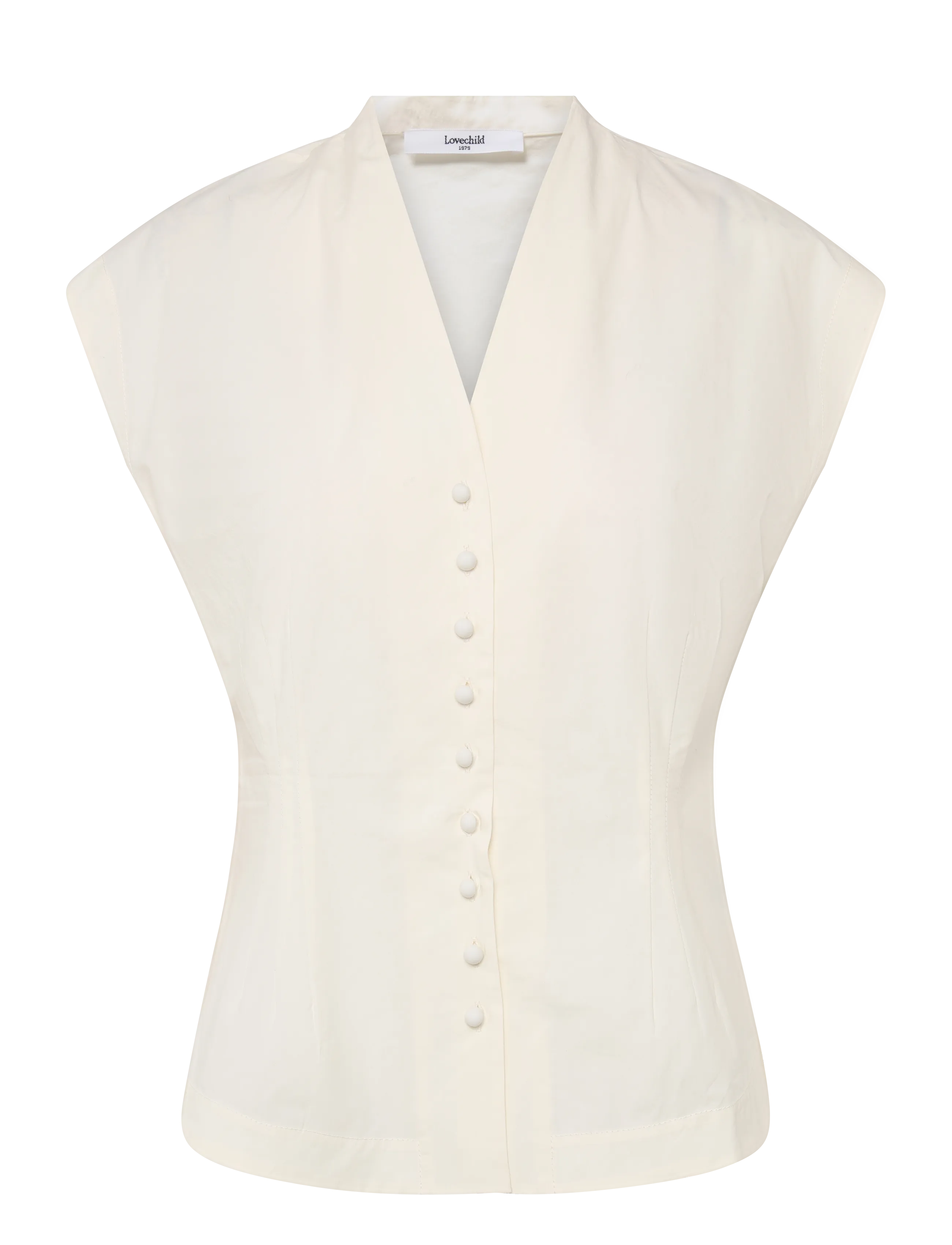 Lovechild 1979 Vada Blouse - Kleidung - 007 EGRET / cream