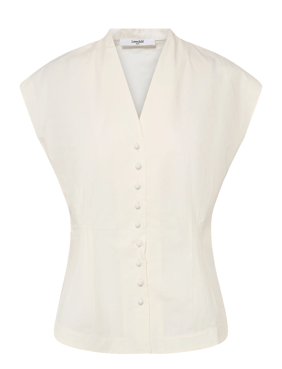Lovechild 1979 - Vada Blouse - 007 egret - 0