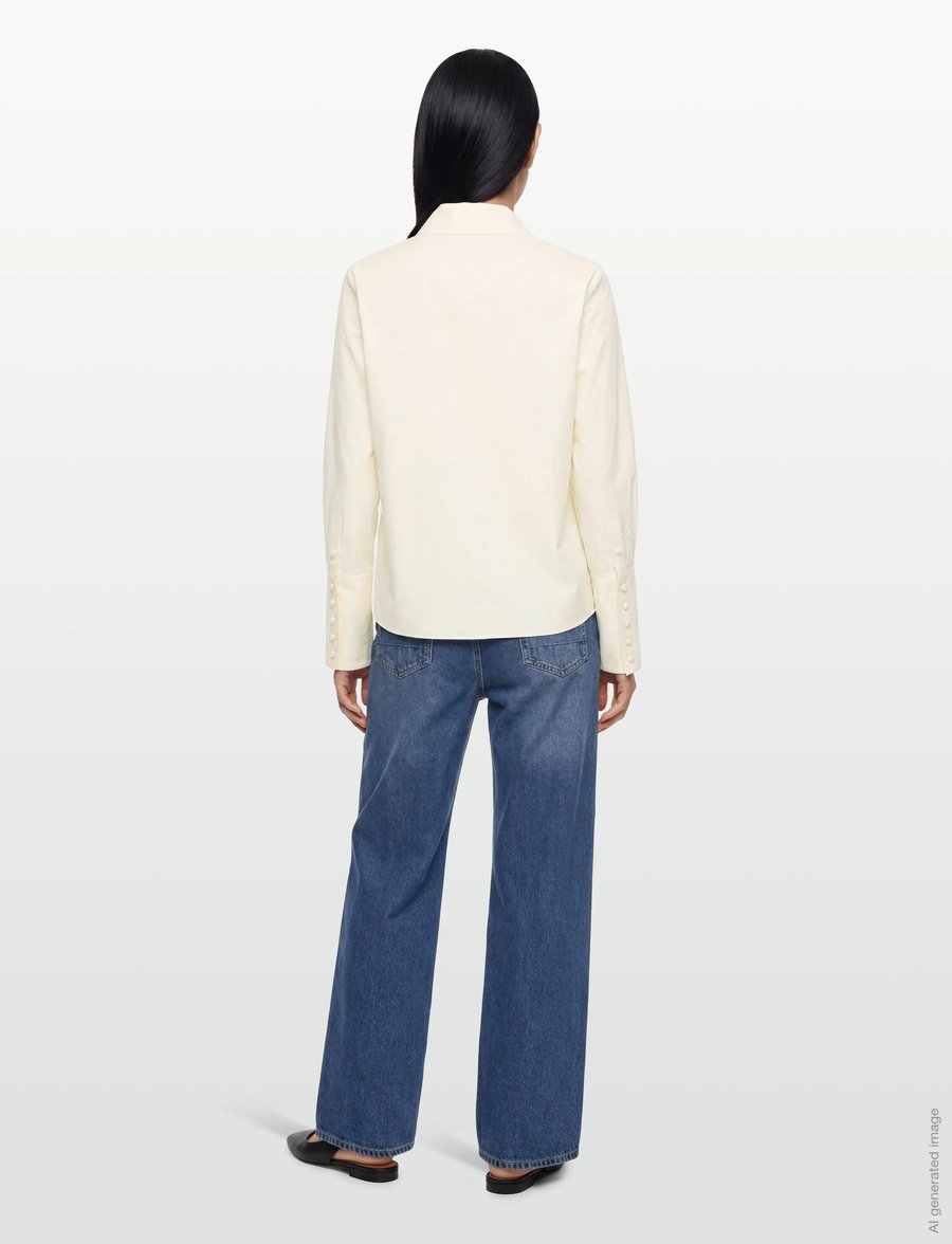 Lovechild 1979 - Campbell Shirt - langermede skjorter - 007 egret - 4