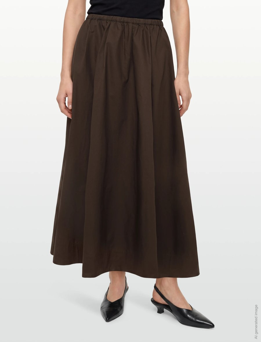 Lovechild 1979 - Rosalie Skirt - maxi nederdele - 791 chestnut - 3