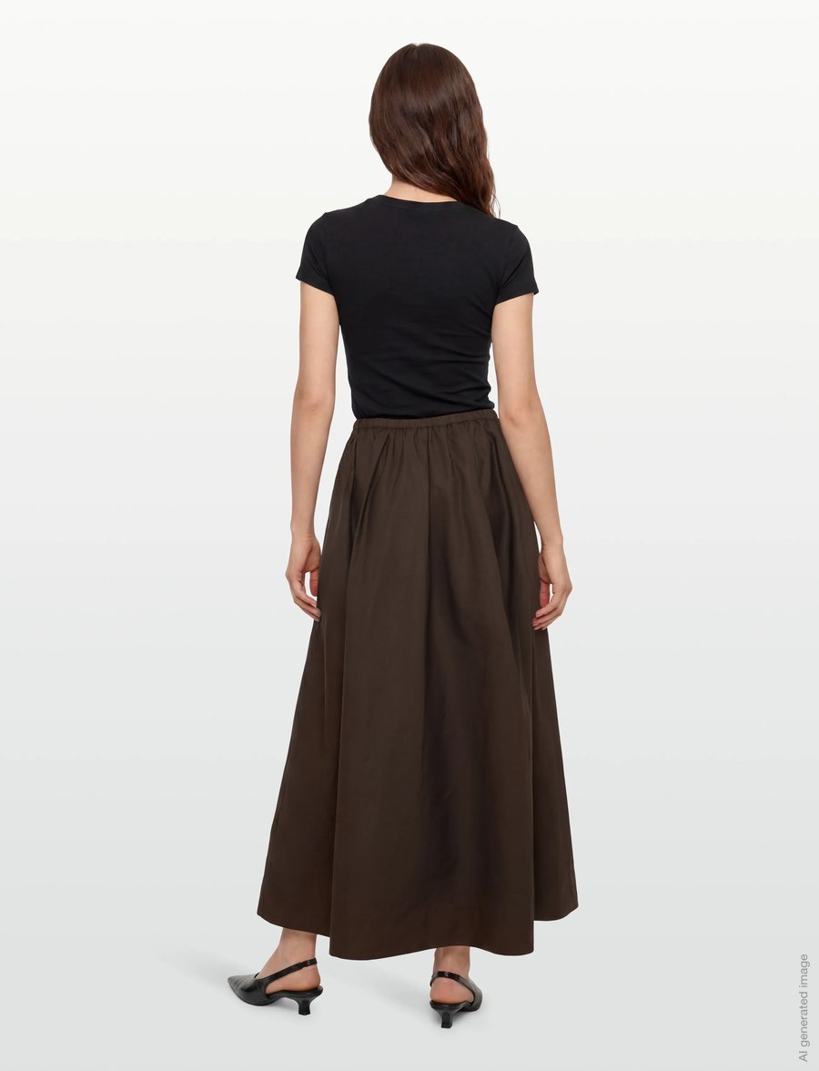 Lovechild 1979 - Rosalie Skirt - maxi nederdele - 791 chestnut - 4